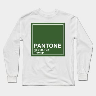 pantone 18-0135 TCX Treetop Long Sleeve T-Shirt